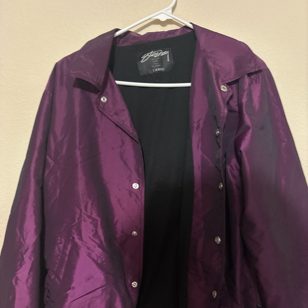 Vintage Purple Bomber Jacket